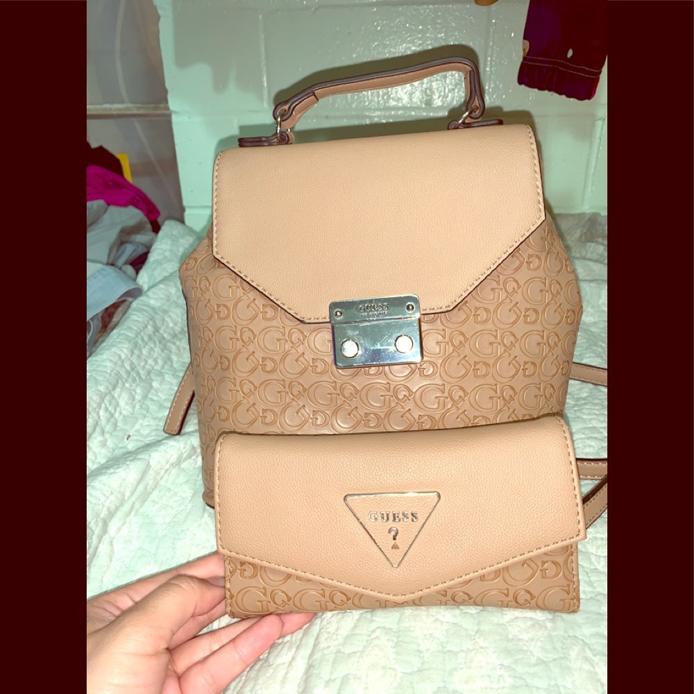 Guess Backpack & Wallet